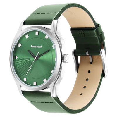 Stunners Green Leather
