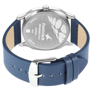 Stunners Men Blue Leather
