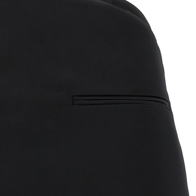 Courreges Circle Satin Skirt