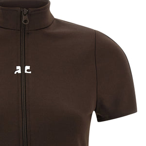 Courreges Interlock Tracksuit Mini Dress