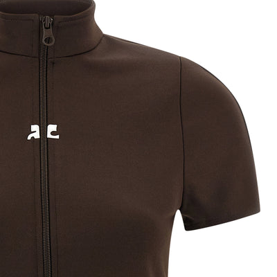 Courreges Interlock Tracksuit Mini Dress