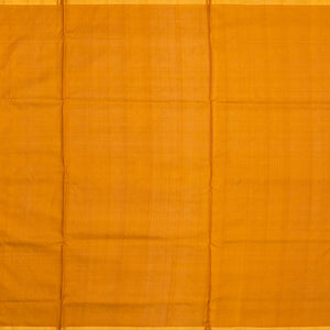 Mustard Handloom Uppada Silk Saree With Meena Floral Motifs