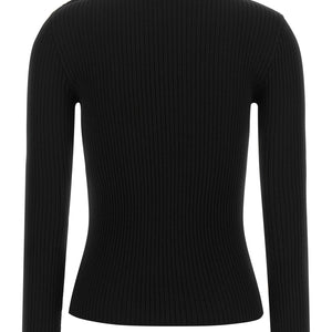 Courreges Vinyl Collar Sweater