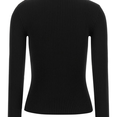 Courreges Vinyl Collar Sweater