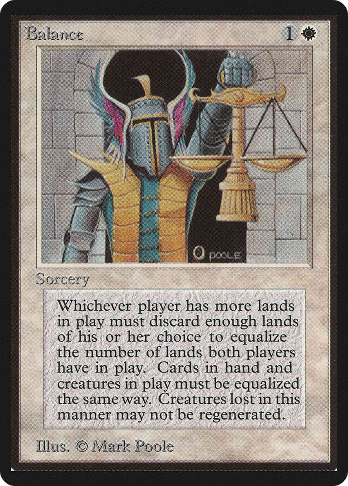 Balance [3] [Limited Edition Beta] [Non-Foil]