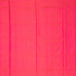 Orange Handloom Uppada Silk Saree With Floral Buttas & Pink Border