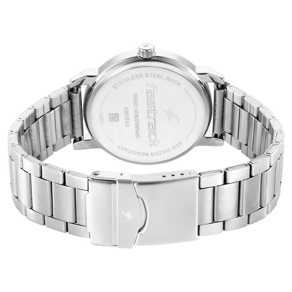 Stunners 5.0 Silver Dial Stainless steel