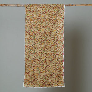 Brown - Sanganeri Block Printed Cotton Stole 06