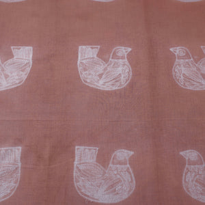 Brown - Nui Shibori Tie-Dye Cotton Fabric
