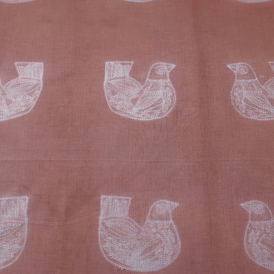 Brown - Nui Shibori Tie-Dye Cotton Fabric