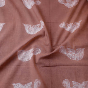 Brown - Nui Shibori Tie-Dye Cotton Fabric
