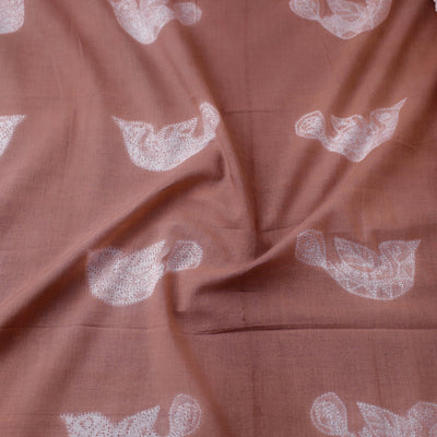 Brown - Nui Shibori Tie-Dye Cotton Fabric