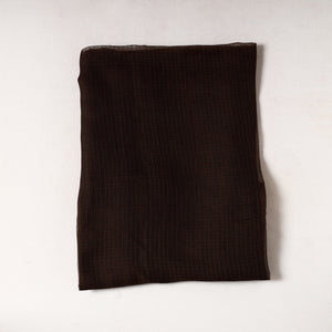 Brown - Kota Doria Weave Plain Cotton Precut Fabric (1.5 meter) 18