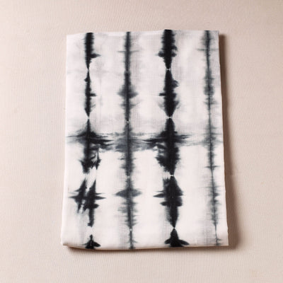 Black - Shibori Tie & Dye Cotton Precut Fabric