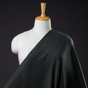 Black - Jhiri Pure Handloom Cotton Fabric