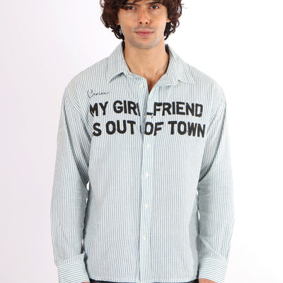 MY GIRLFRIEND IS OUT OF TOWN SHIRT