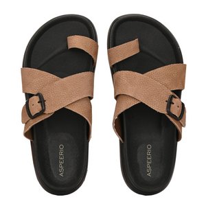 Comet Leather Slippers by Aspeerio