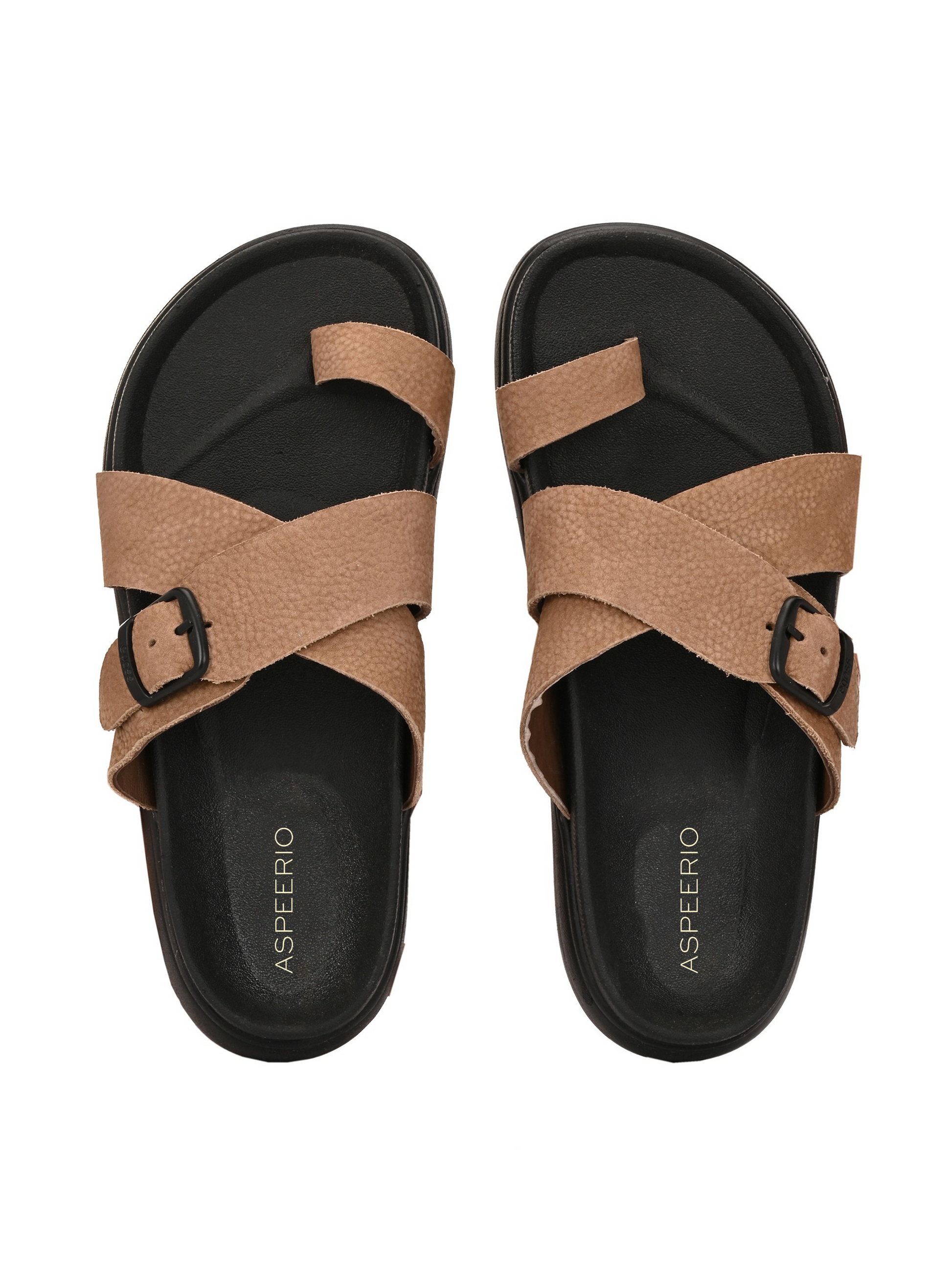 Comet Leather Slippers by Aspeerio