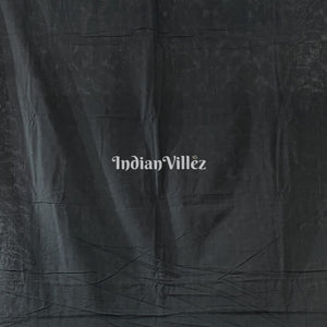 English Alphabet Sambalpuri Pure Cotton Saree With Tribal Anchal