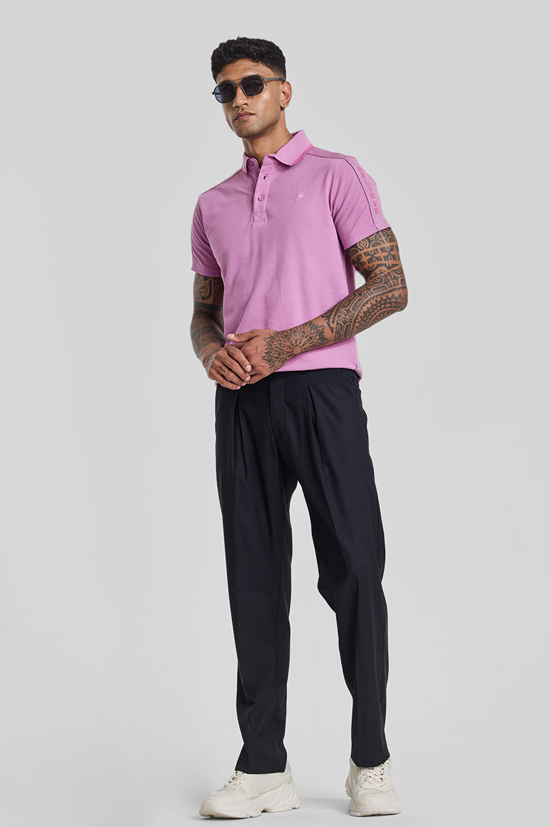 Believe Pink Polo T-Shirt
