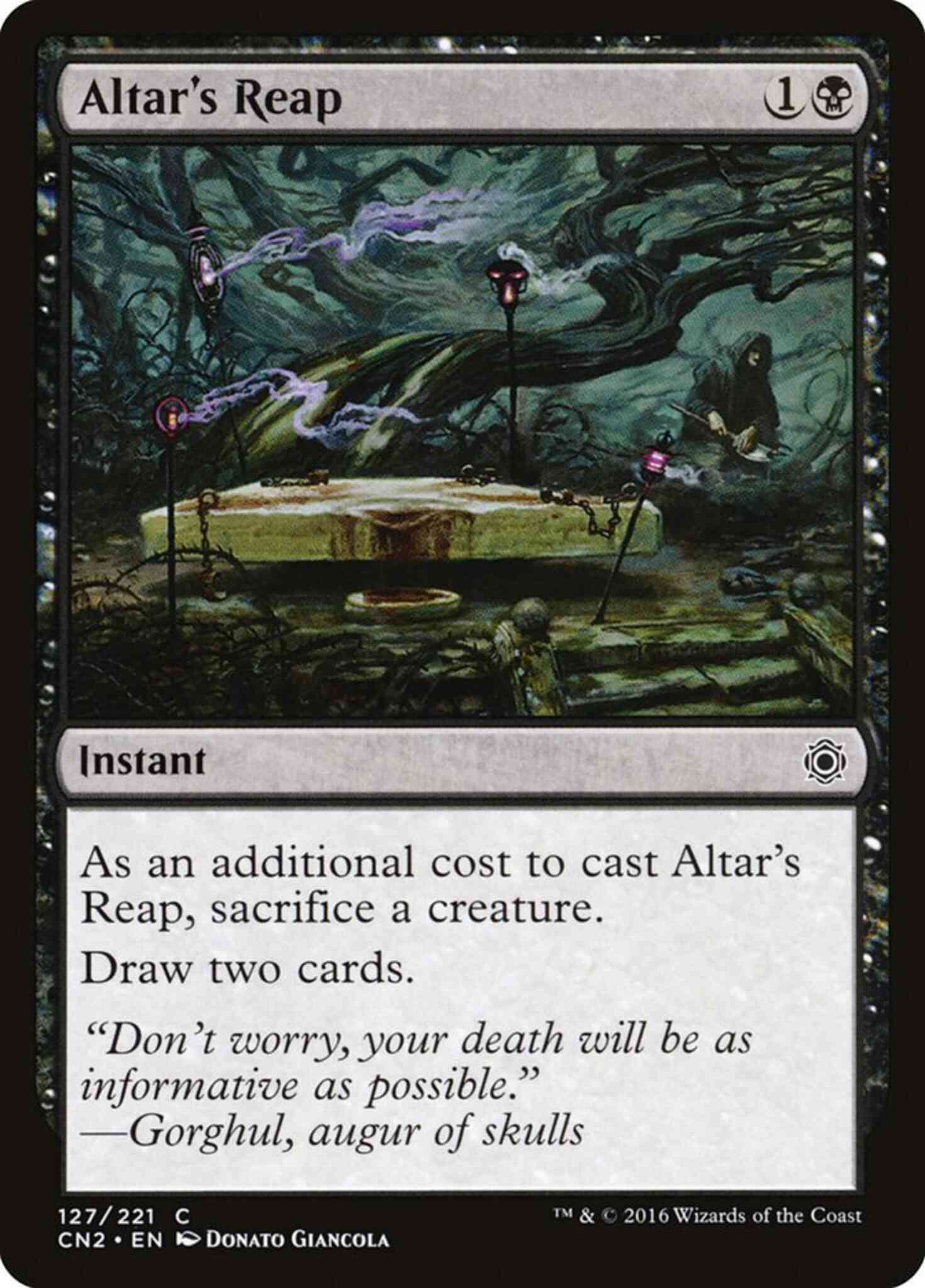 Altar's Reap [127] [Conspiracy Take The Crown] [Non-Foil]
