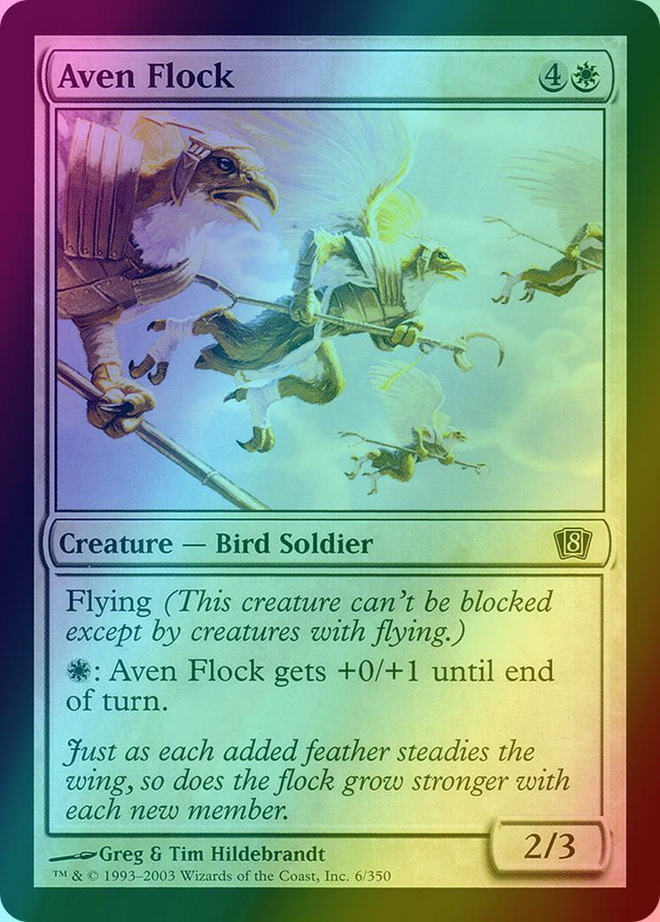 Aven Flock [6x] [Eighth Edition] [Foil]