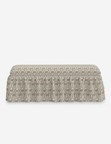 Ivory Blockprint Floral