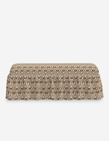 Ochre Blockprint Floral