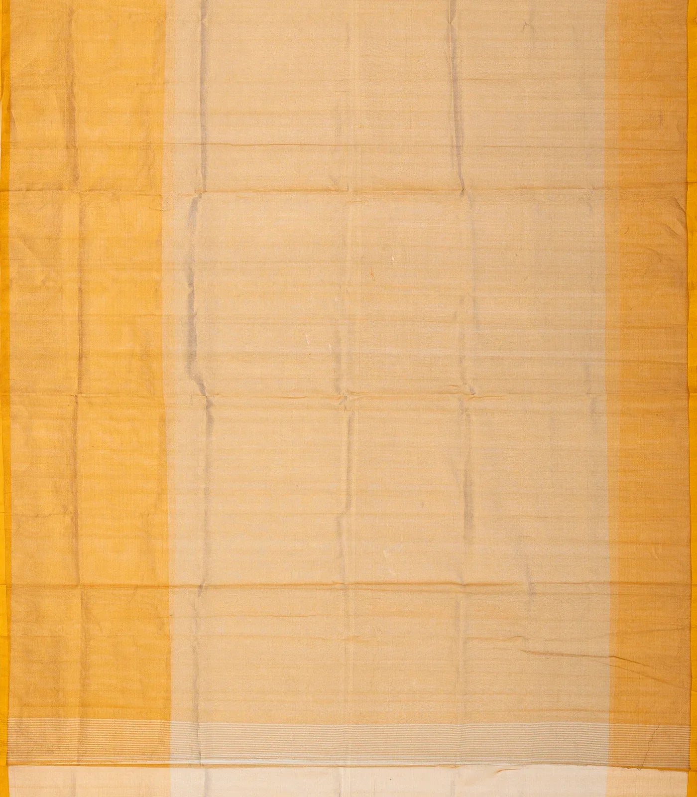 Sandal Handloom Plain Uppada Silk Saree With Border