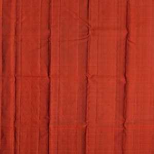 Bottle Green Handloom Kanchipuram Silk Saree With Annam Buttas