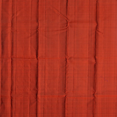 Bottle Green Handloom Kanchipuram Silk Saree With Annam Buttas