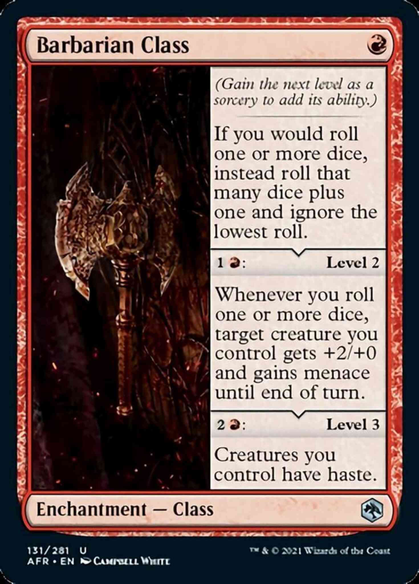 Barbarian Class [131] [Adventures in the Forgotten Realms] [Non-Foil]