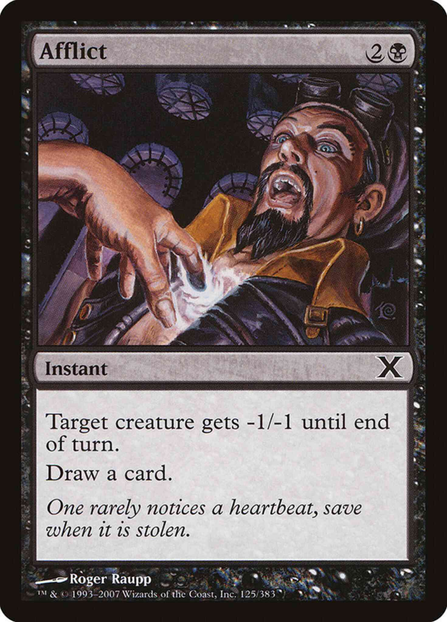 Afflict [125] [Tenth Edition] [Non-Foil]