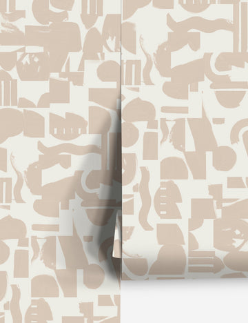 Ivory + Taupe