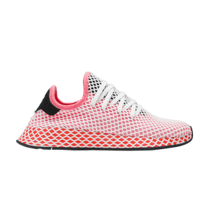 adidas Deerupt Core Black Chalk Pink (Women's)