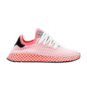 adidas Deerupt Chalk Pink Bold Orange (Women's)