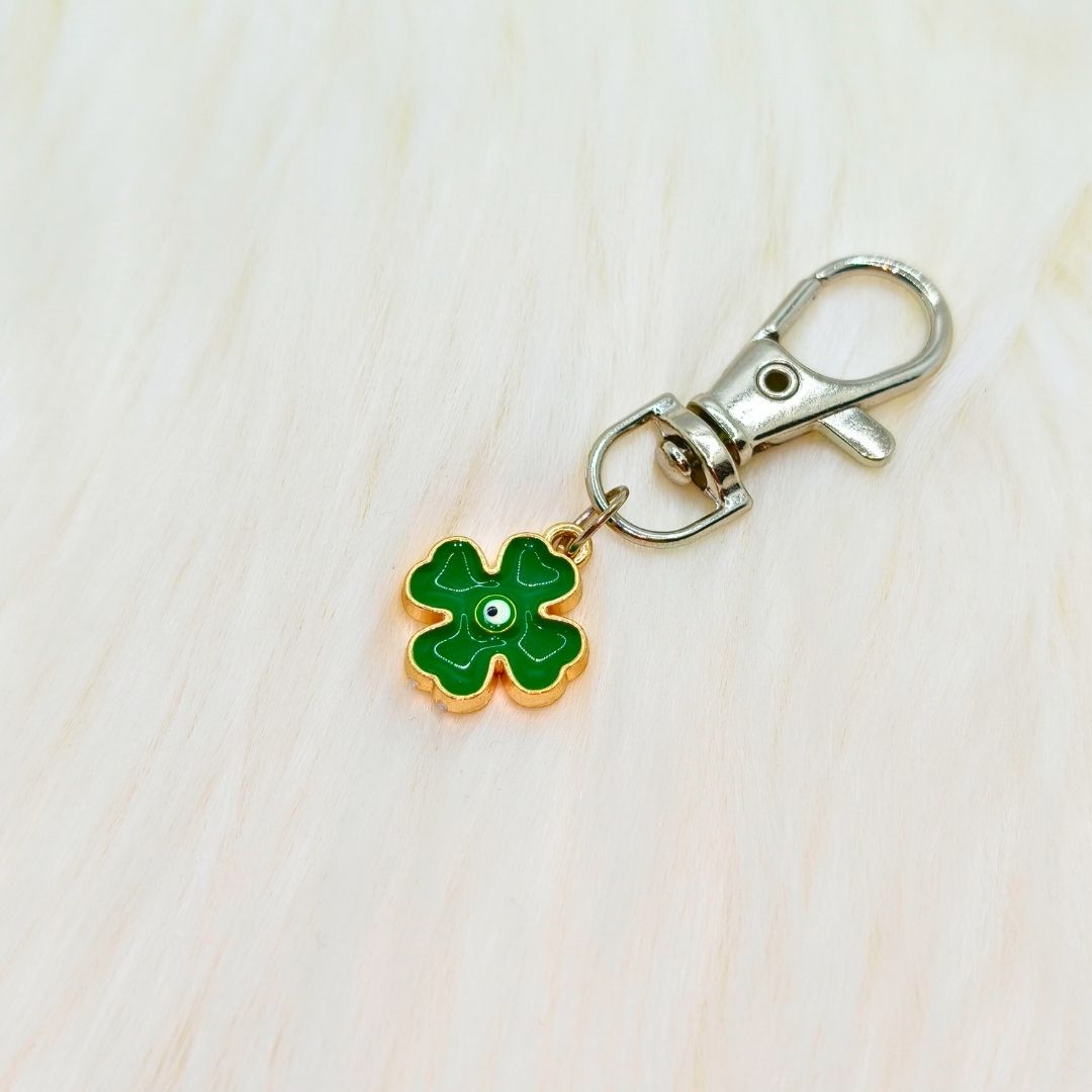 Green Veil Phone Charm