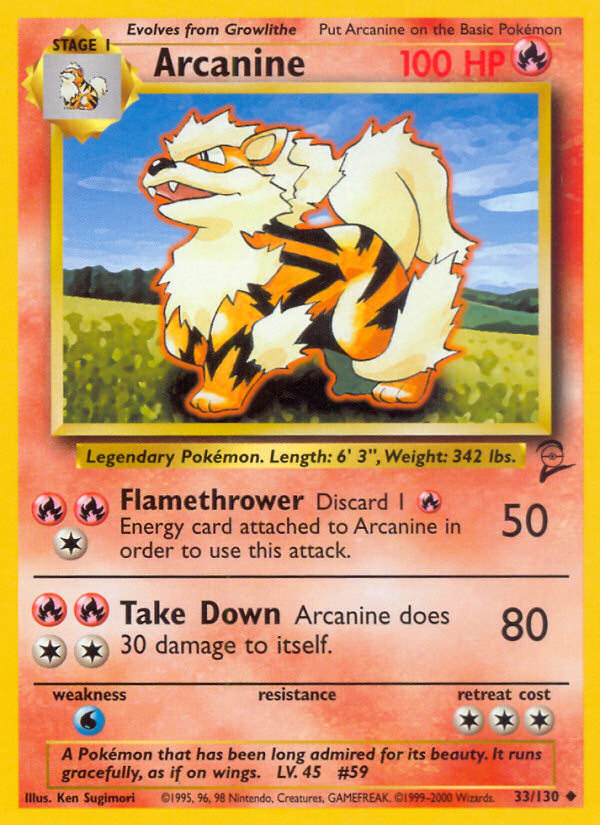 Arcanine - 33/130 - Uncommon