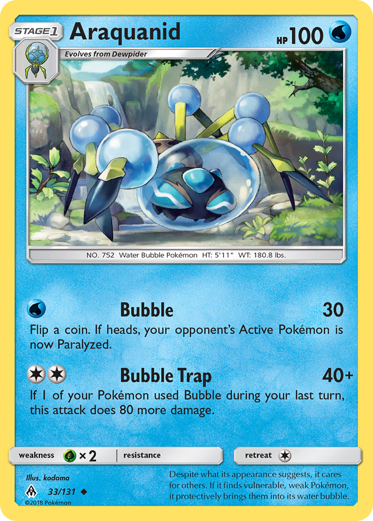 Araquanid - 33/131 - Uncommon
