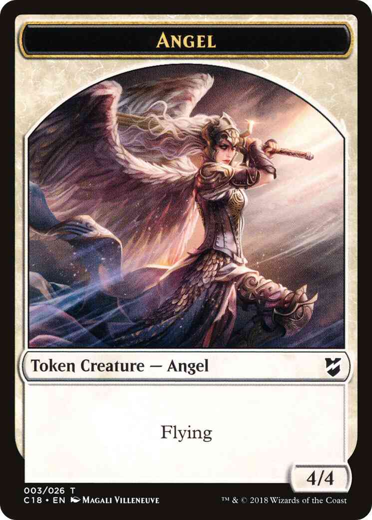 Angel Token (03) // Soldier Token (06) [Commander 2018 Tokens] [Non-Foil]