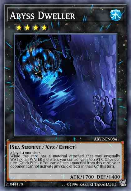 Abyss Dweller - THSF-EN047 - Super Rare - 1st Edition