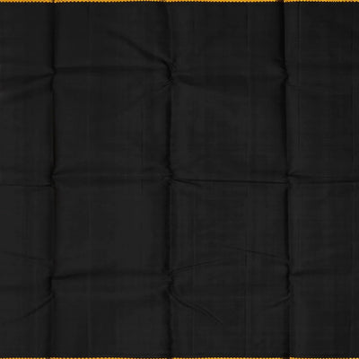 Mango Yellow Handloom Kanchipuram Korvai Silk Saree With Floral Buttas