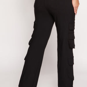 Haute Monde Straight Leg Cargo Pants