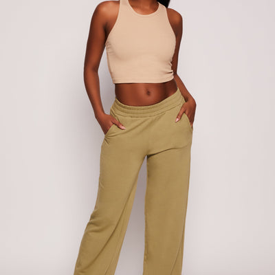 Iris Wide Leg Pull On Sweatpants