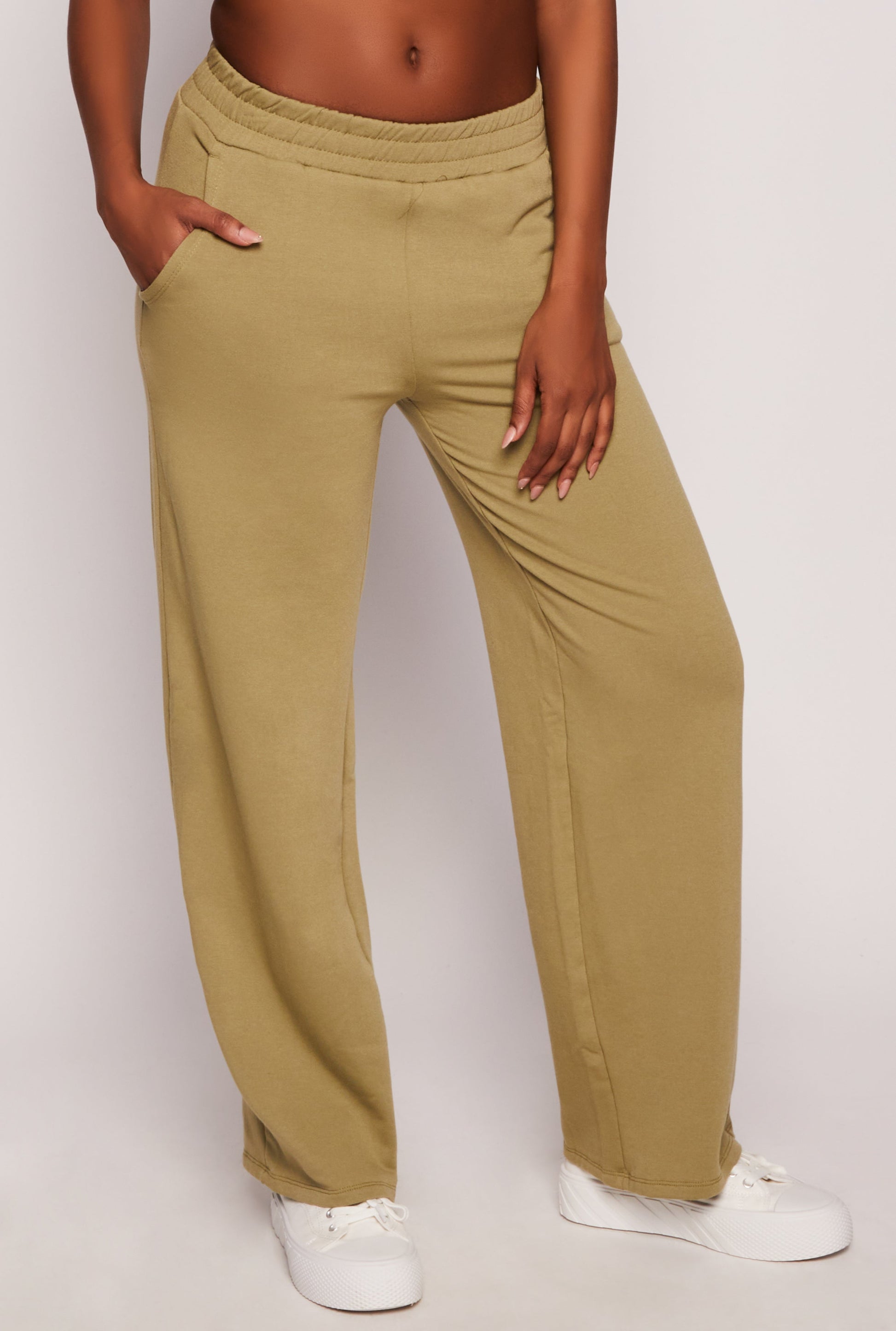Iris Wide Leg Pull On Sweatpants
