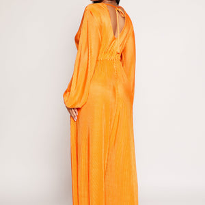 Plisse Twist Front Jumpsuit