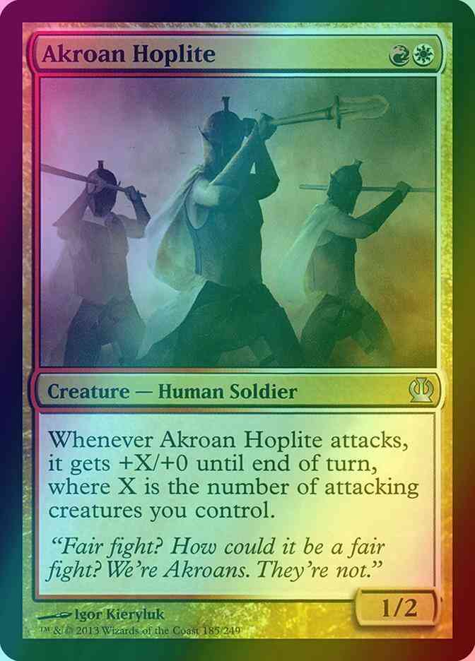 Akroan Hoplite [185] [Theros] [Foil]