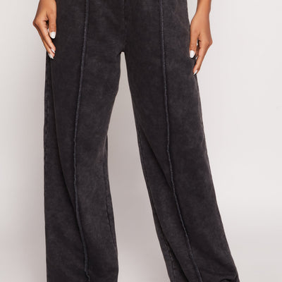 French Terry Acid Wash Sweatpants