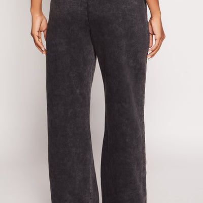 French Terry Acid Wash Sweatpants
