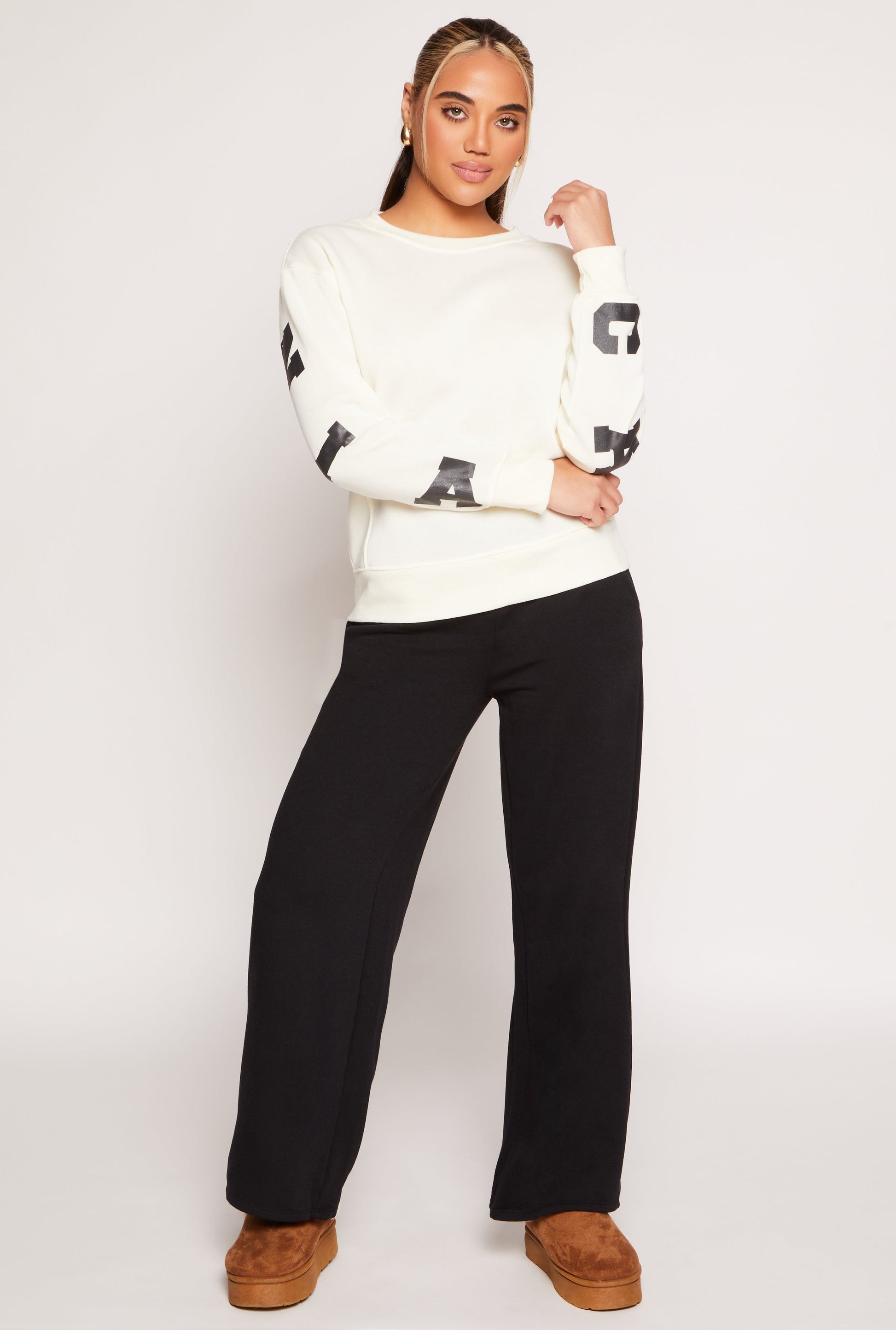 California Back Graphic Pullover Sweatshirt